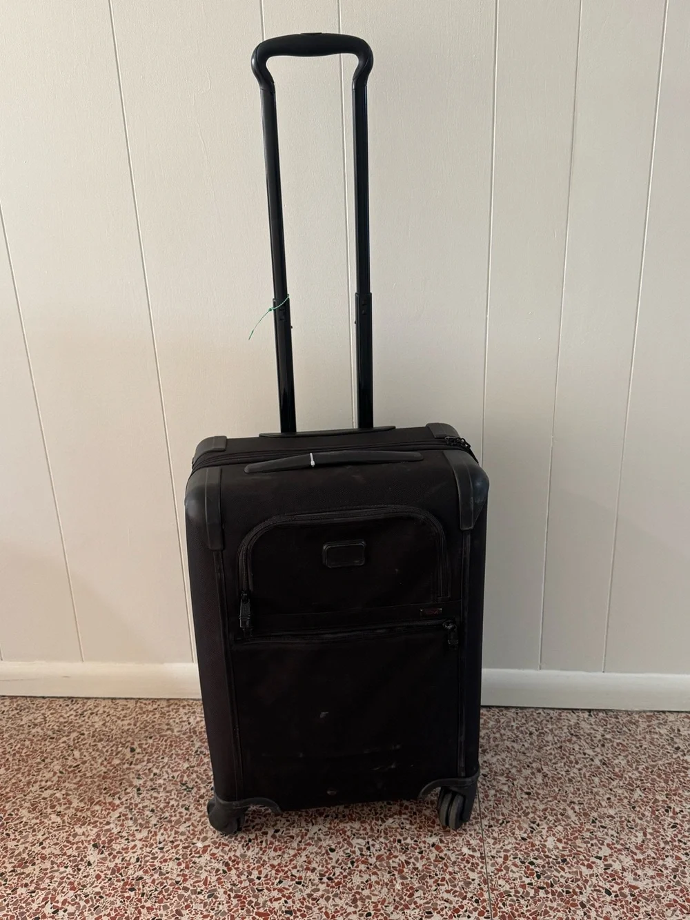 Tumi Black Rolling Carry-On Travel Suitcase
